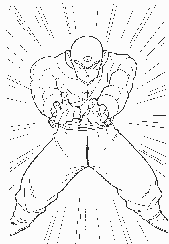 dbz warriors coloring pages - photo #35