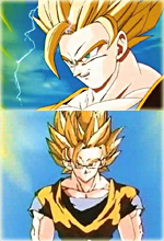 Goku in Super Saiyan 2 Form